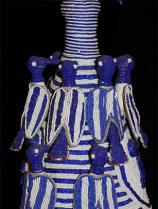 Yoruba Beaded Crown, #3, Nigeria - Sold 4